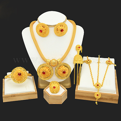 Ожерелье из плоского круглого сплава с подвеской FS-WG4845C-02-1