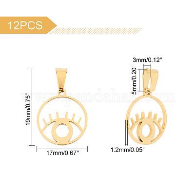 Подвески из нержавеющей стали 304 STAS-UN0009-89G-1