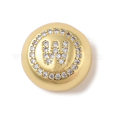 Подвески из латуни и кубического циркония KK-Z047-07G-W-RS-1