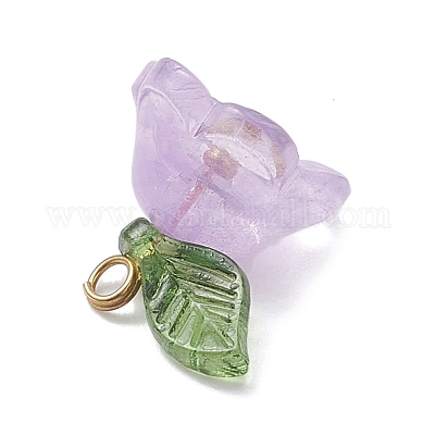 5 шт. подвесок ручной работы из акрила и лэмпворка PALLOY-TA00364-1