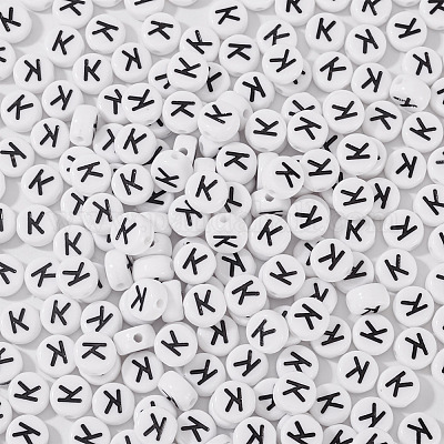 500шт акриловые бусины&nbsp;SACR-TA0001-55K-1