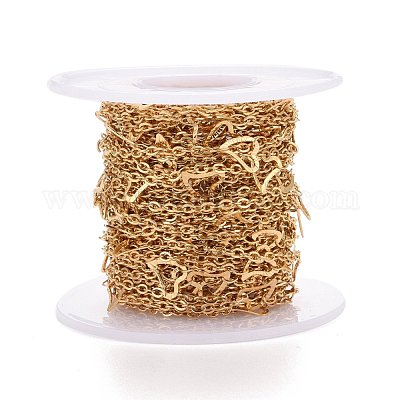 Кабельные цепи с сердечником из нержавеющей стали 304 с вакуумным покрытием pvd CHS-E006-04G-1