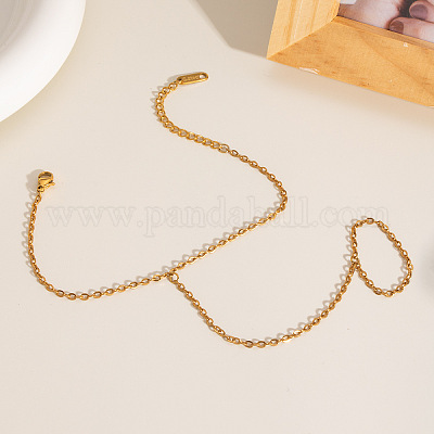 Браслеты-кольца из нержавеющей стали 304 с цепочкой для женщин XO2335-4-1