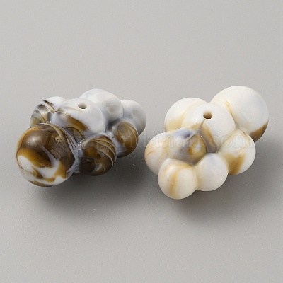 Непрозрачные акриловые бусины&nbsp;SACR-TAC0005-04C-1