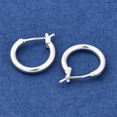 Латунные серьги обруча KK-ZX025-53S-1