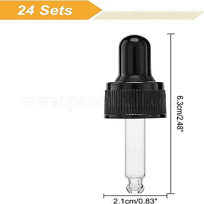 Стеклянные капельницы с прямым наконечником MRMJ-FH0001-04E-1