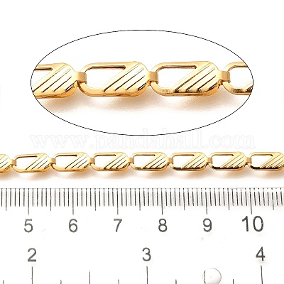 Овальные звенья цепи из нержавеющей стали 304 CHS-H035-01G-1