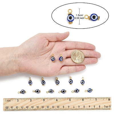 50 шт. подвески из смолы от сглаза PALLOY-FS00036-1