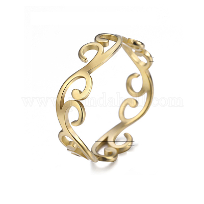 Кольца из нержавеющей стали 304 для женщин&nbsp;FS-WGFE90D-07-1