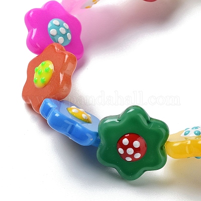 Стеклянные бусины LAMP-R145-01G-1