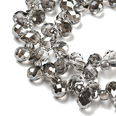 Гальванизируйте прозрачное стекло бисер нитей EGLA-P052-01A-PL02-1