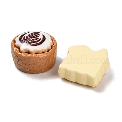 Непрозрачные кабошоны из смолы RESI-I068-07-1