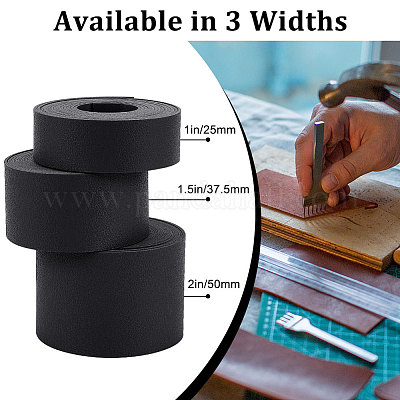 2 м плоский двусторонний ремешок из искусственной кожи с рисунком личи LC-WH0010-01C-01-1