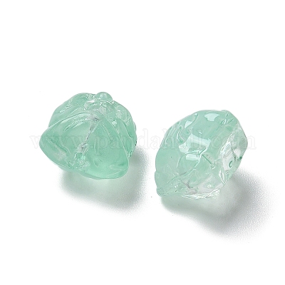 Выпечка расписные прозрачные стеклянные бусины X1-GLAA-C035-01E-1