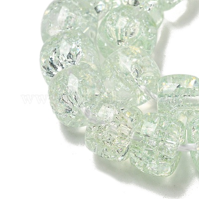 Прозрачная краска-распылитель с трещинами стеклянные бусины нити GLAA-NH0001-05E-1