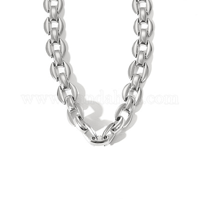 Браслеты и ожерелья из овальной цепочки из нержавеющей стали 304 для унисекс XX1878-1-1