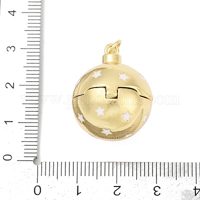 Латунные микропроволочные кубические циркониевые медальоны KK-H203-13G-04-1