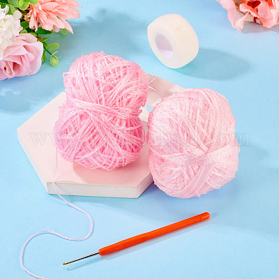 2 моток полиэфирной пряжи DIY-MB0003-08-1