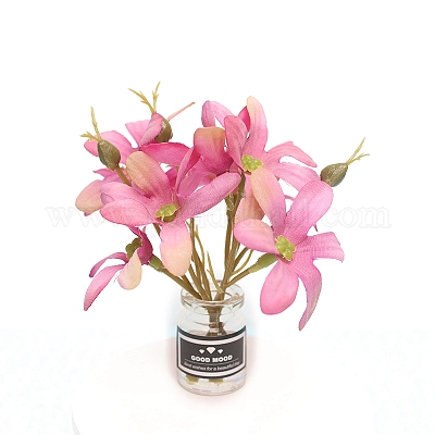 Grosshandel Miniatur-Ornamente aus Plastikblumen
