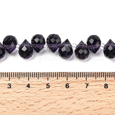 Прозрачные стеклянные бусины GLAA-Z017-01I-1