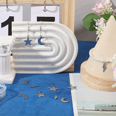 120шт 3 стиля подвески из нержавеющей стали&nbsp;STAS-CA0002-43-1