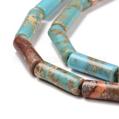 Натуральные имперские нитки из яшмы G-E508-04D-1