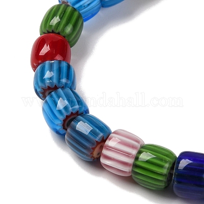 Бусы лэмпворк ручной работы LAMP-K041-01B-03-1