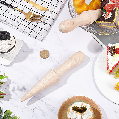 Пресс-форма для конуса мороженого из бука BAKE-WH0001-04-1