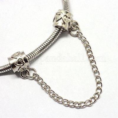 Сплавочные европейские бусины MPDL-R044-01P-1