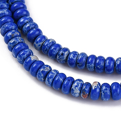 Синтетические окрашенные нити императорской яшмы G-K343-C39-06-1