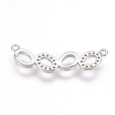 Латунные микро проложить кубических соединения циркония ZIRC-E124-14P-1