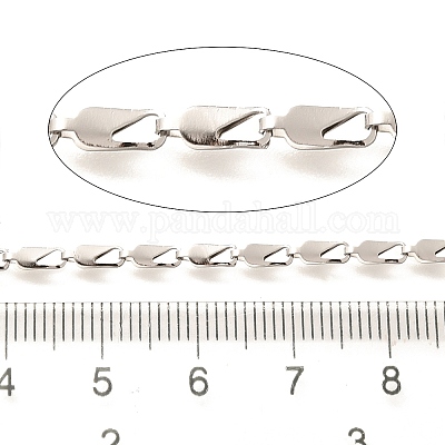 Овальные звенья цепи из нержавеющей стали 304 CHS-H035-02B-P-1