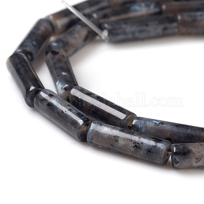 Натуральные нити бус из ларвикита G-F247-23-1