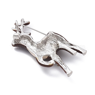 Эмалевые значки с изображением пятнистого оленя JEWB-E041-15P-04-1