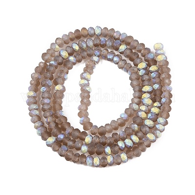 Прозрачные стеклянные бусины&nbsp;LS-EGLA-A044-T1mm-MB16-1