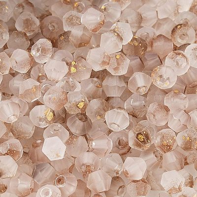 Матовые стеклянные бусины FGLA-D300-01I-1