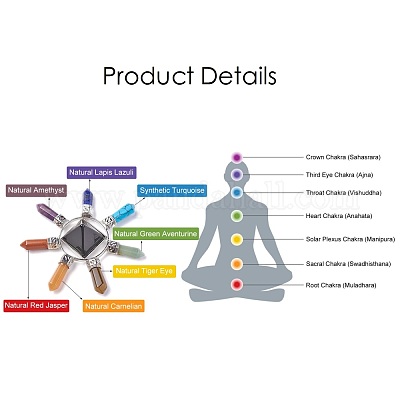 Чакра ювелирные изделия DJEW-I220-I-1