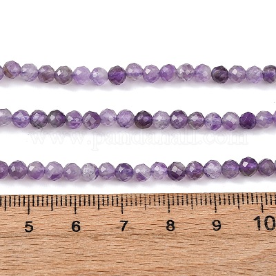Natürlichen Amethyst Perlen Stränge&nbsp;G-T108-35-1