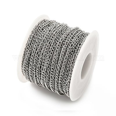 304 нержавеющая сталь витые цепи панцирные цепи CHS-B009-01A-P-1