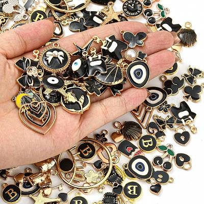 Подвески из эмали и сплава ENAM-MSMC001-13D-1