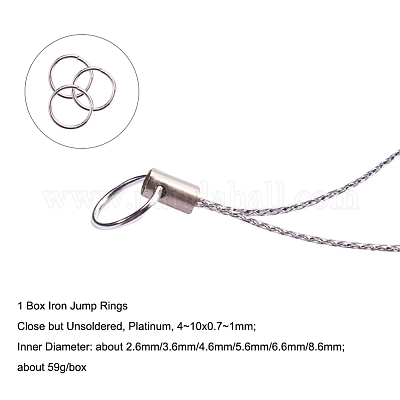 1 кольца прыжок коробка железа IFIN-X0005-P-NF-B-1