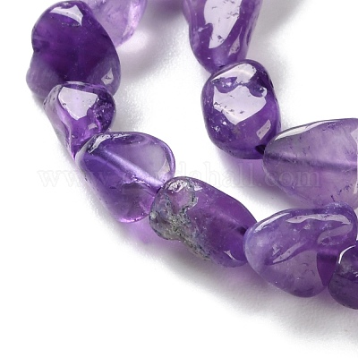 Natürlichen Amethyst Perlen Stränge&nbsp;G-P497-01C-21-1