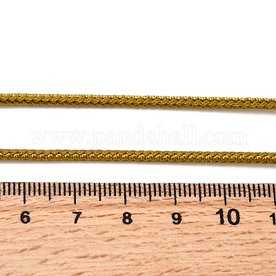 Изготовление ожерелья из плетеного нейлонового шнура толщиной 2.5 мм FIND-G095-01P-16-1