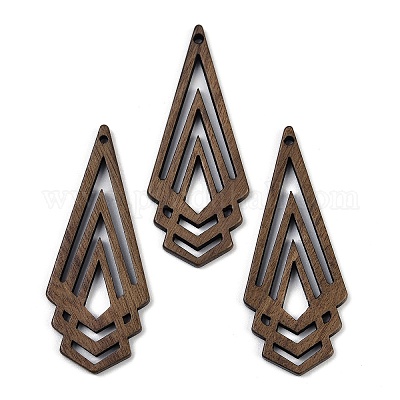 Подвески из орехового дерева WOOD-A025-08-1