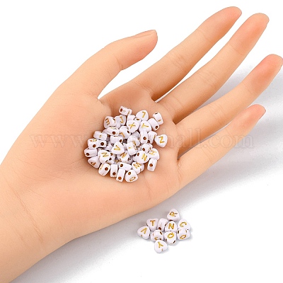 Непрозрачные акриловые бусины PACR-YW0001-14-1