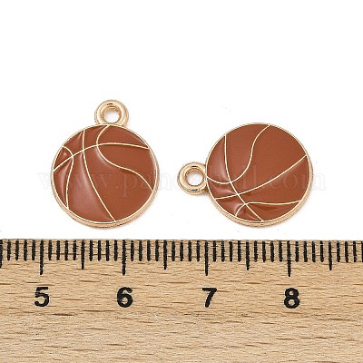 Подвески из эмали и сплава ENAM-V001-01D-KCG-1