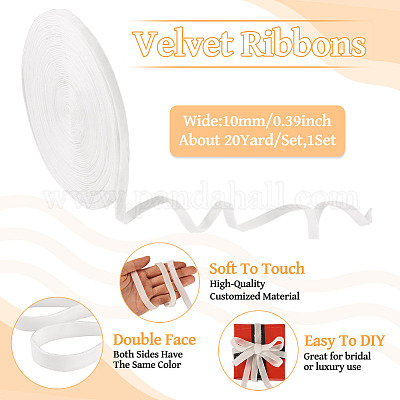 Двухсторонние бархатные ленты&nbsp;OCOR-TA0002-85A-1