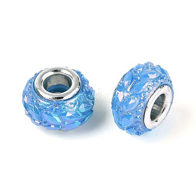 Непрозрачная смола европейский бисер RESI-T057-29D-1