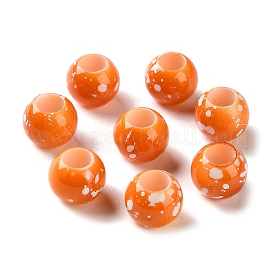 Европейские бусины из АБС-пластика&nbsp;KY-G033-01B-09-1