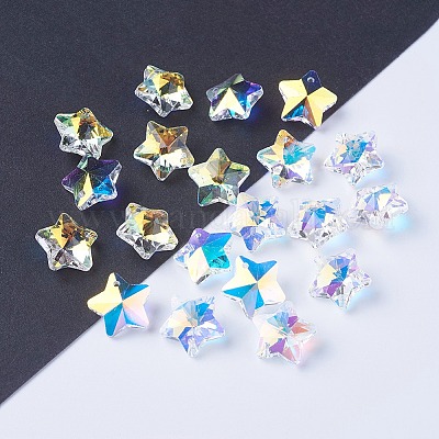 Гальванические стеклянные подвески EGLA-L014-01-1